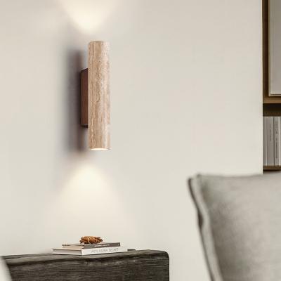 China 3- B3526 Wabi-sabi Style Decorative Art 2 Spot Light Wall Lamp Modern Ing Suit for Bedroom Hotel Corridor Switch Control zu verkaufen