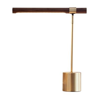 China OEM Service Modern Design Hotel Restaurant Luxury Wood Metal Table Lamp with and 100-240V Input Voltage à venda