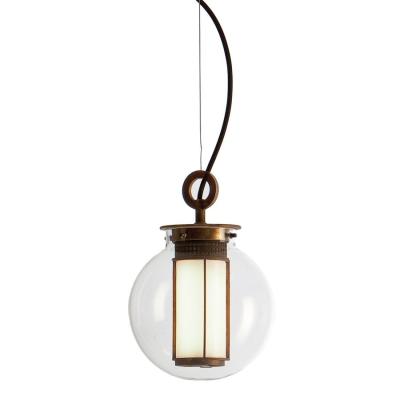 China Postmodernis Bai Di Di Drop Outdoor Pendant Lighting Blown Glass Globe Cool White for sale