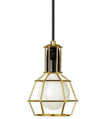 China Industrial Metal Cage Pendant Light Suspension Work Lamp For Living Room / Kitchen for sale