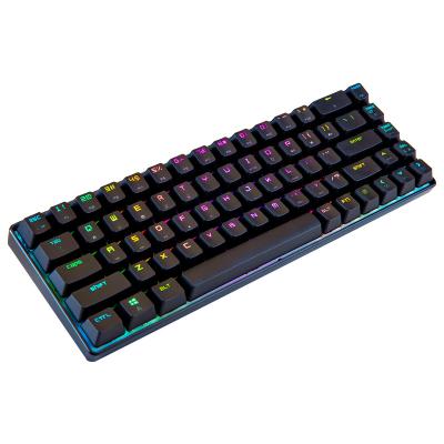 China M.Factory newest wholesale professional gaming keyboard PC mk14 68keys numeric keypad laptop mechanical keyboard for gamer for sale