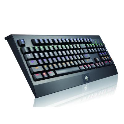 China Waterproof magic ergonomic design 104 keys suspended hotsale refiner backlight mixed keyboard 1503 for sale