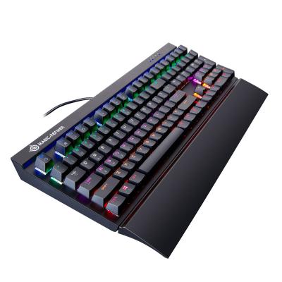 China Full Palm Rest ABS Keycap 108 Keys Keyboard mk15 Normal Mechanical Professional Keyboard Non-rush Gaming for sale