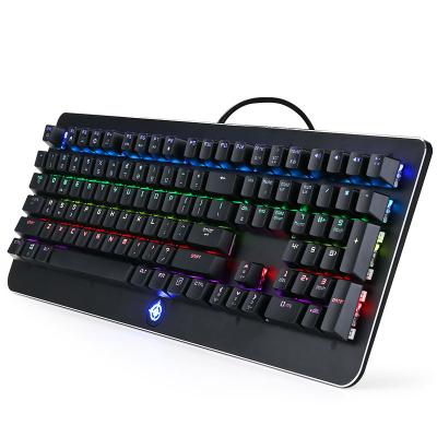 China Wholesale 108 Retro Keys RGB Gaming Keyboard Mixed Backlight MK9 Plug and Play Round Blue Switch Mechanical Keyboard for sale