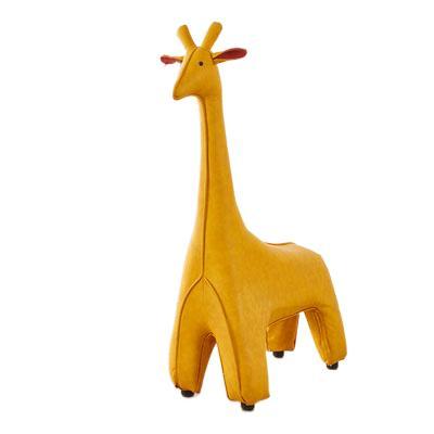 China Cartoon Adjustable Lounge Stool Giraffe Animal Shape (Other) Shoe Stool for sale