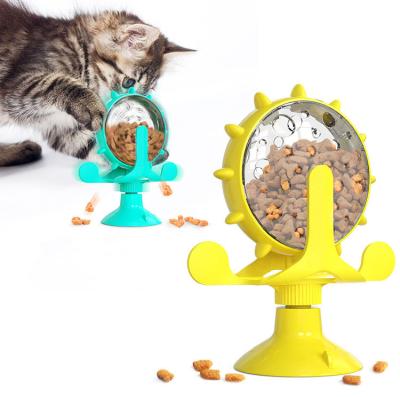 China Automatic Pet Supplies Windmill Dogs and Cats Toy Automatic Pet Driver for sale