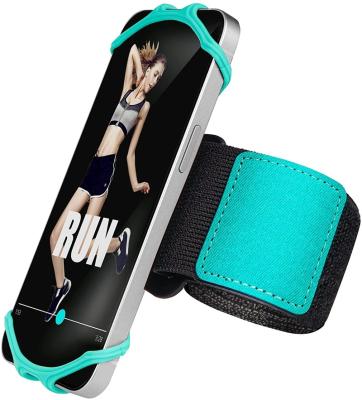 China With Customized Logo Rotating Phone Armband Detachable Outdoor Running Armband Holder Wholesales For Runners for sale