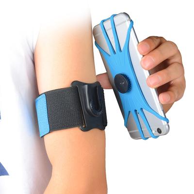 China Sports or Travel Rotate Logo Armband Camping Arm Rotating Walking Bag Sports Running Jogging Mobile Phone Pocket Outdoor Detachable Universal for sale