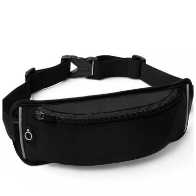 China Sample Factory Price Design Men's And Women's Sports Running Fanny Pack Waist Bag Free Sports Sports Waist Pack Cheap Canvas Running Side Waist Bag for sale