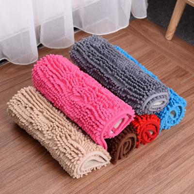 China Anti-bacteria around chenille floor mats for sale