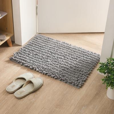 China Sustainable Good Quality Chenille Noodle Bath Mat for sale