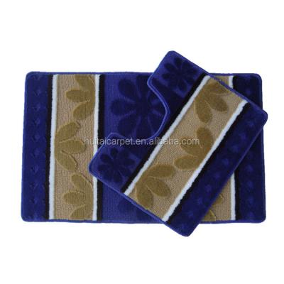 China Viable Customize Size Bathroom Mat Set for sale