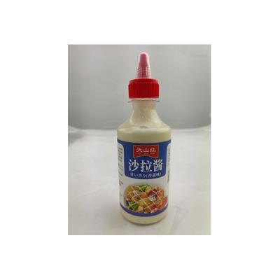 China Best Price Set Shaker Rest Assured To Eat Taste Glass Sweet Salad Dressing For Food 280g for sale