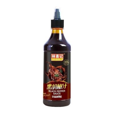 China Cheap Price Delicious Rest Assured To Eat Steak Black Pepper Sauce For Cooking 560g for sale