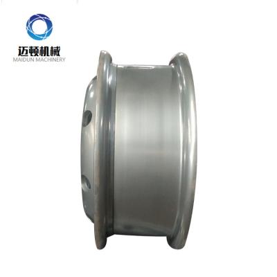 China Steel 6.50-16 TS 16949 Pipe Shaped Steel Wheel Rims For Truck And Trailer for sale