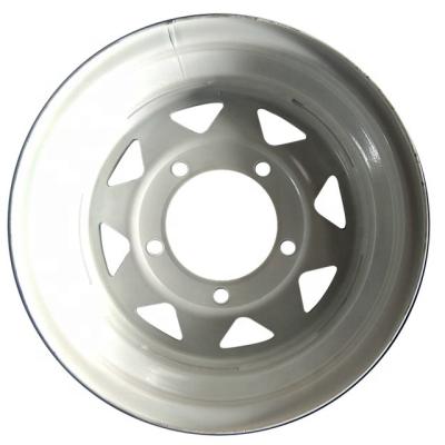 China Steel minibus and light truck tubeless steel wheel rims 4.5J*13 for sale