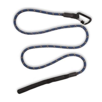 China Factory Custom Pet Swivel Carabiner Dog Training Lead Nylon Climbing Lead Leash for sale