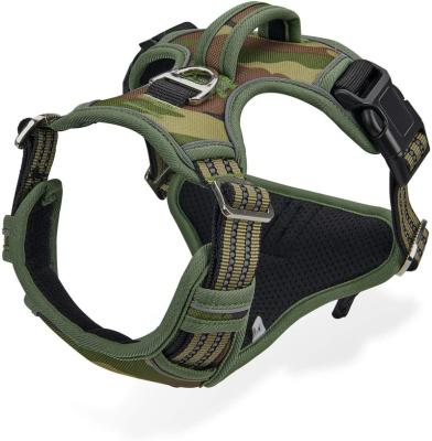 China Modern Factory Wholesale Adjustable Thoughtful Tactical Heavy Duty Dog Harness for sale