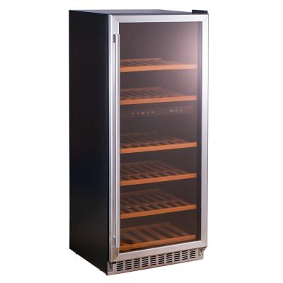 China DONGHU Hotel Zone Custom Single Cooler Wine Fridge Etl Wine Cooler Gs Wine Fridge For Wine OEM/ODM for sale