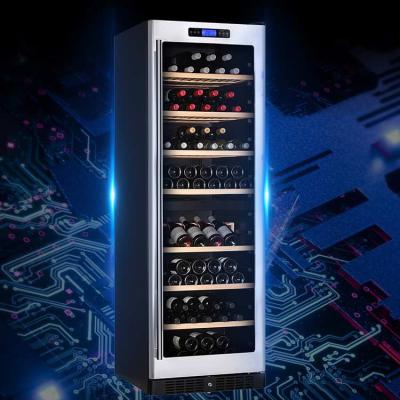 China 2022 Hot Sale Hotel Wine Coolers Compressor Refrigerator Wine Cooler Wine Cooler Commercial Refrigerator OEM/ODM Double for sale