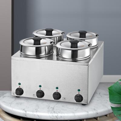 China 2022 New Hot Sale Commercial Food Warmer Stainless Steel Electric Heating Preserving Soup Pool for sale