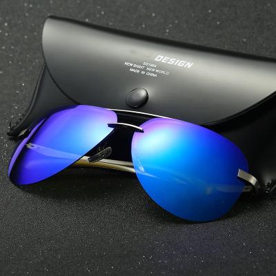 China Aviation Sunglasses Fashion High Quality Oval Frame Men Yellow Polarized Aviation Sunglasses For Training for sale