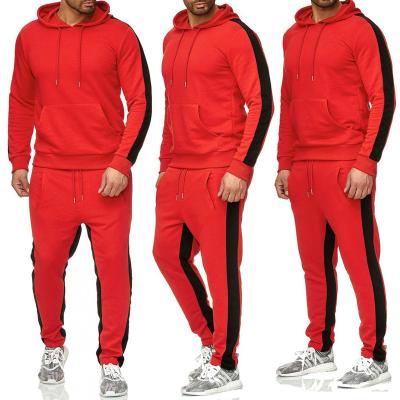 China New Custom Fitness Fitness Hoodies&Joggers Jogging Pants Breathable For Mens Gym Training Tracksuits Sportswear Mens Tracksuits for sale