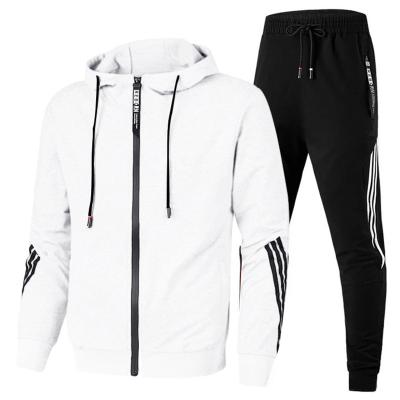 China 2022 Breathable Tracksuit Men Sport Suits Running Sportswear Gym Set Fitness Suits Training Gym Tracksuit Male Customized Wholesale for sale