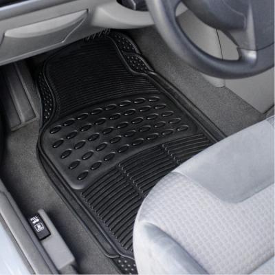 China Four Season Set Four-Piece Raceway And Passenger PVC Geometric Durable Universal Car Mats for sale