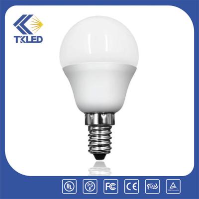 China P45 E27 / E14 LED Light Bulb With 2700-6500K 800 lumen LED Globe Bulb 3W 35000h Home Lighting for sale