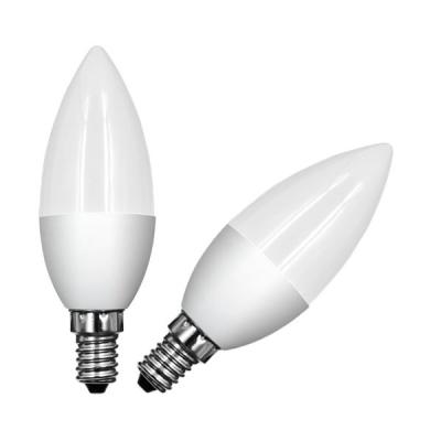 China LED candle Light Bulbs 3W E14 100 - 250V AC Aluminium And Glass GU10 led light bulbs for sale