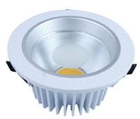 China Energy saving Warm white LED COB Downlight 30watt with aluminum alloy heat dissipation structure for sale