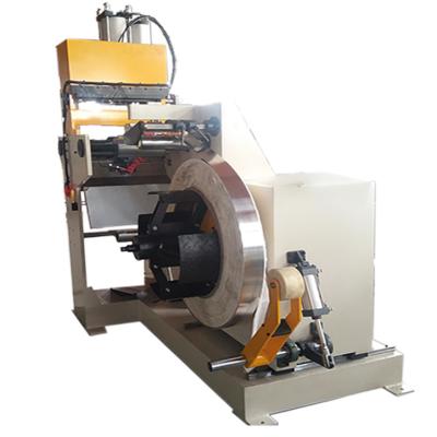 China Cold Welding Transformer Foil Winding Machine 200mm Width Copper Leaf Winder for sale