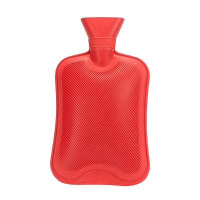 China Printed Fabric 2000ml Long Giant Hot Water Bottle For Therapy Backache Pain for sale