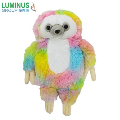 China Corduroy Customized Multi Color Animal Hot Water Bottle With Soft Cover for sale