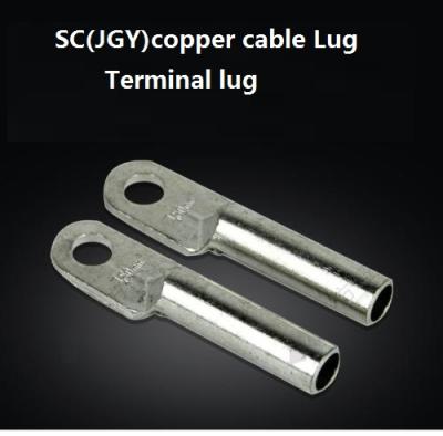 China Tinned Wire Connection Good Quality SC (JGY) Copper Cable Lug With Inspect Hole for sale