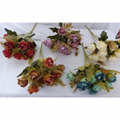 China Home Flower Head Wedding Decor Wholesale China Fashion 6cm Thousand Cups Drunken Artificial Flower for sale