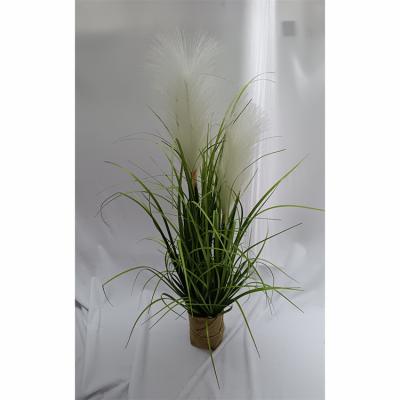 China Latest High Grade Fashion Plant Table Decor Artificial Pampasgrass Plants Artificial Flowers for sale