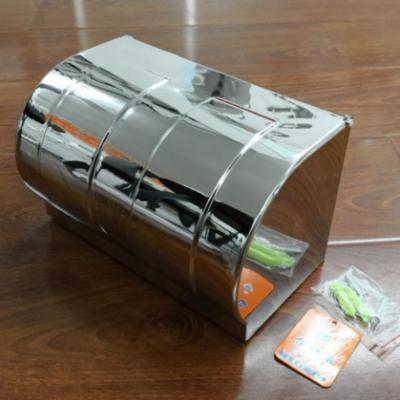 China Hot Selling Modern 201 Modern Style Stainless Steel Tissue Paper Box Material Bathroom Use for sale