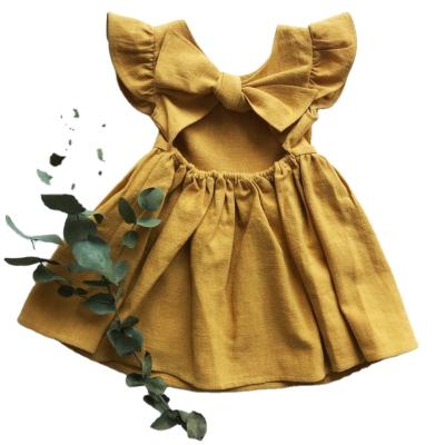 China Breathable High Quality Hot Selling Kids Dress Casual Dress Baby's Dresses for sale