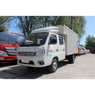 China foton double row china left hand drive diesel or gasoline cargo truck trucks for sale 5600*1800*2600 for sale