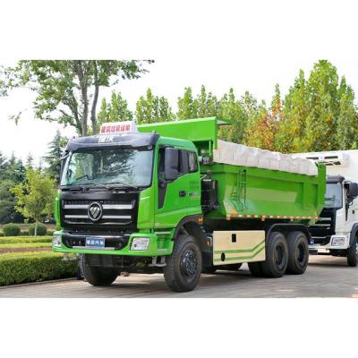 China Urban construction manure EURO 3 china 6x4 foton dump truck for sale for sale