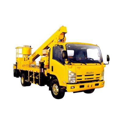 China 16 to 22m telescopic arm truck mounted aerial platform < 4L for sale