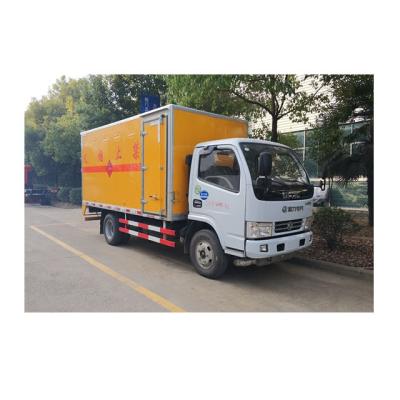 China Dangerous Transport Equipment DFAC Dangerous Goods Transport Cargo Truck for sale