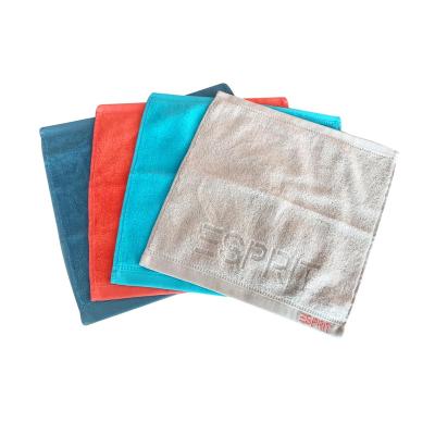 China Wholesale High Quality Soft 40s 100% Combed Cotton Candy Face Towel 34x34cm Te koop