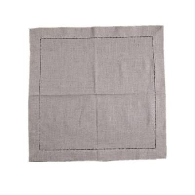 China High Quality Solid Color Linen Customizable And Durable Napkins Family Hotel Restaurant Wedding Napkins for sale