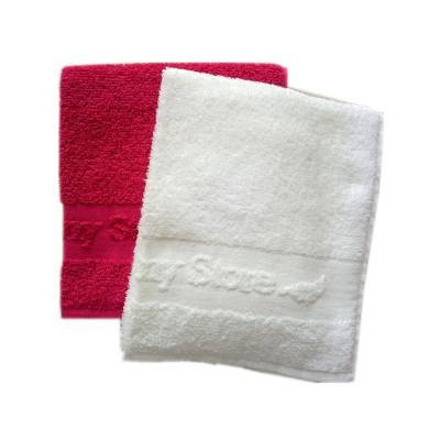 中国 Wholesale Fitness 100% cotton terry customer logo jacquard Sports Gym Towel 販売のため