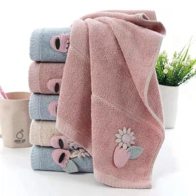 Κίνα 30 cotton 70 bamboo good quality wholesale face hand bath towel set προς πώληση