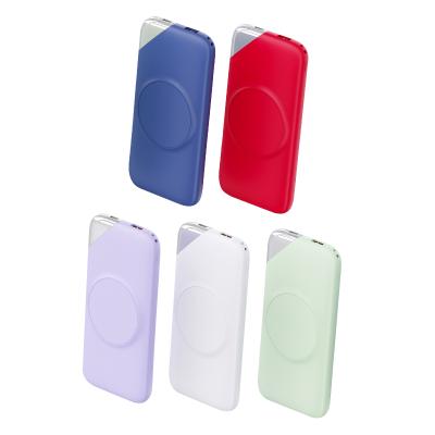 China Mini Usb Portable PowerBank 10000 Mah High Capacity Fast Charging Slim Fast Power Bank Support Wireless Charger For All Mobile Phones for sale