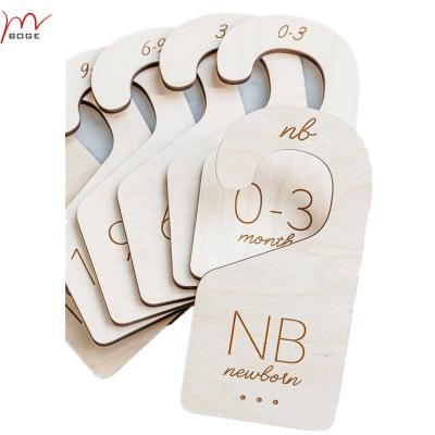 China Wood Newborn To 24 Months Baby Age Wooden Wardrobe Dividers Newborn Gift for sale